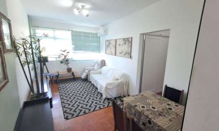 Excelente Apartamento Mobililiado 70m² 02 Dorm. Ilha Porchat São Vicente SP