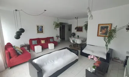 Amplo apartamento para venda em frente praia 150m² 03 dorm. itararé, são vicente-sp