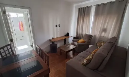 Apartamento mobiliado para venda 55m2, 01 dorm. itararé, são vicente - sp