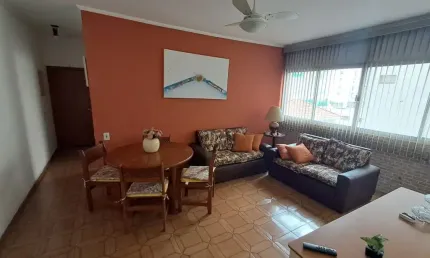 Apartamento mobiliado para alugar, 60 m² 01 dorm. boa vista, são vicente - sp