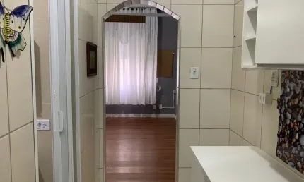 Ampla kitnet para alugar 30m² centro são vicente sp