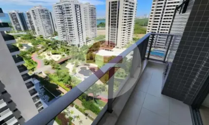 Apartamento com 2 quartos à venda na avenida abraham medina (res ilha pura), 35, barra olímpica, rio de janeiro, 87 m2 por r$ 760.000