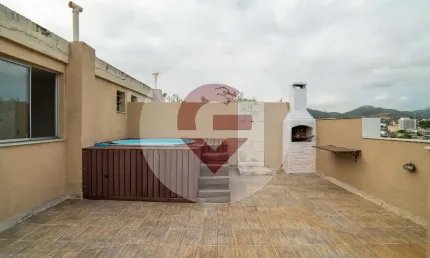 Cobertura com 3 quartos à venda na Rua Caviana, 401, Taquara, Rio de Janeiro, 149 m2 por R$ 325.000