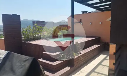 Cobertura com 3 quartos à venda na Rua Mapendi, 144, Taquara, Rio de Janeiro, 180 m2 por R$ 880.000