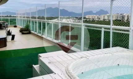 Apartamento com 4 quartos à venda na Avenida Salvador Allende, 6300, Recreio dos Bandeirantes, Rio de Janeiro, 187 m2 por R$ 1.250.000
