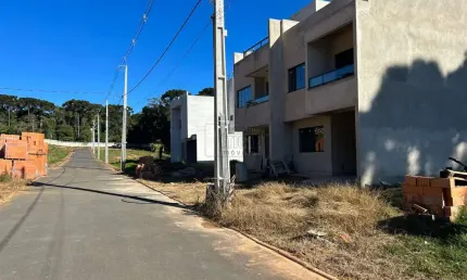 Terreno em condomínio fechado à venda na Rua Flamingos, 232, Gralha Azul, Fazenda Rio Grande, 120 m2 por R$ 240.000