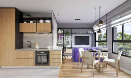 Apartamento com 2 quartos à venda na Rua Francisco Ader, 502, Novo Mundo, Curitiba, 57 m2 por R$ 529.090