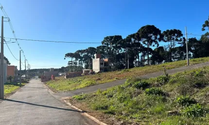 Terreno em condomínio fechado à venda na Rua Flamingos, 232, Gralha Azul, Fazenda Rio Grande, 120 m2 por R$ 169.000
