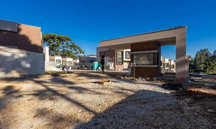 Casa em condomínio fechado com 3 quartos à venda na rua amália túlio costa, 640, santa felicidade, curitiba, 102 m2 por r$ 930.000