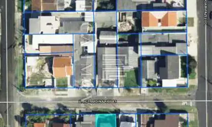 Terreno à venda na Rua Deputado Ardinal Ribas, 249, Capão Raso, Curitiba, 418 m2 por R$ 480.000