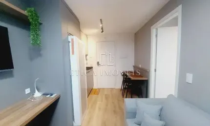 Apartamento com 1 quarto para alugar na rua francisco nunes, 1045, prado velho, curitiba, 19 m2 por r$ 2.300