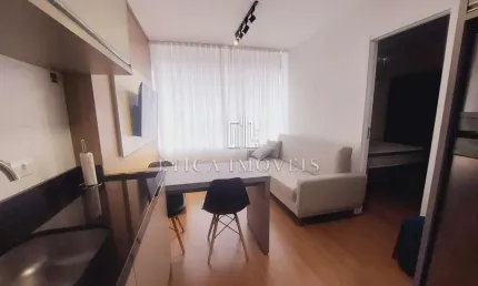 Apartamento com 1 quarto para alugar na avenida visconde de guarapuava, 3000, centro, curitiba, 33 m2 por r$ 2.750