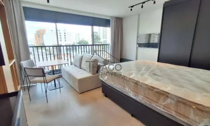 Studio de alto padrão - Condominio Signa - Construtora Porte, totalmente mibiliado e nunca habitado