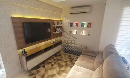 Apartamento de alto padrão porteira fechada de 3 dormitórios sendo 1 suíte, 2 vagas+deposito,  á ve