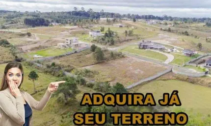 Terreno à venda na Rua Alfredo Miguel Baduy, Bosque Merhy, Quatro Barras