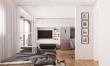 Apartamento com 1 quarto à venda na Rua Renato Nunes Ribas, Centro, Pinhais