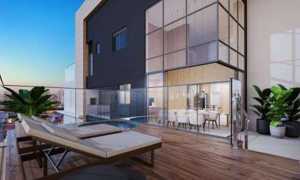 Apartamento Duplex Fifty Cabral - 3 quartos (1 suíte)