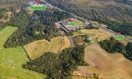 Terreno comercial à venda na Rodovia BR-376, Ouro Fino, São José dos Pinhais