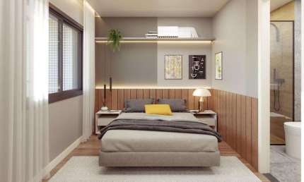 Apartamento com 1 quarto à venda na Rua Desembargador Motta, Batel, Curitiba