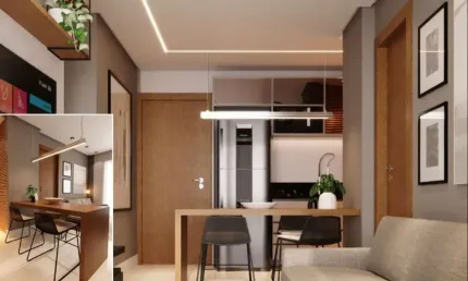 Apartamento com 2 quartos (1 suíte) à venda, 48 m² por R$ 479.000 - São Mateus - Juiz de Fora/MG