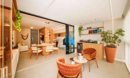 Lançamento na esquina das ruas Tiradentes e Benjamin Constant,. Apartamento com 3 quartos (suíte) e lazer na cobertura