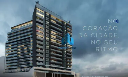 Apartamento com 2 quartos (2 suítes) à venda, 49 m² por R$ 489.000 - Centro - Juiz de Fora/MG