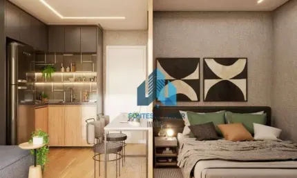 Studio com vaga de carro à venda, 21 m² por R$ 260.000 - São Mateus - Juiz de Fora/MG