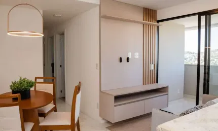 Apartamento mobiliado com 3 quartos à venda, 73 m² por r$ 690.000 - granbery - juiz de fora/mg