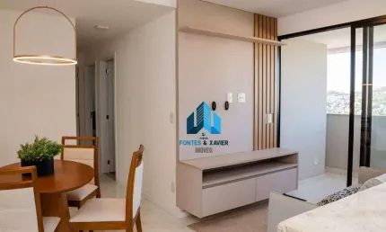 Apartamento mobiliado com 3 quartos à venda, 73 m² por r$ 690.000 - granbery - juiz de fora/mg