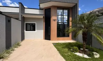 Casa com 3 quartos à venda no Nações, Fazenda Rio Grande , 90 m2 por R$ 690.000