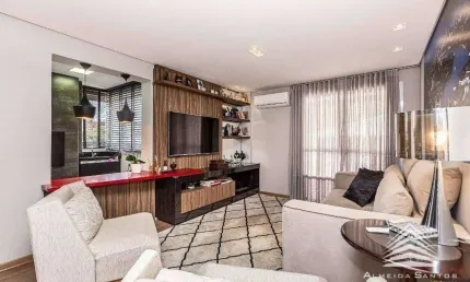 Apartamento a venda Batel, 3 dormitórios, 3 suítes, 3 vagas de garagem