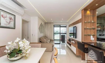 Apartamento a venda no Portão, 3 dormitórios, 1 suíte com closet, 2 vagas de garagem livre pronto para morar.