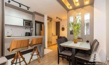 Apartamento com 2 dormitórios à venda, 57 m² por R$ 560.000,00 - Água Verde - Curitiba/PR