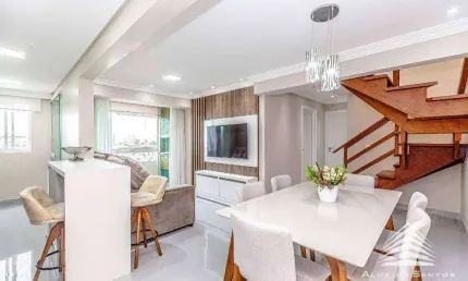 Apartamento com 3 dormitórios à venda, 89 m² por R$ 850.000,00 - Capão Raso - Curitiba/PR