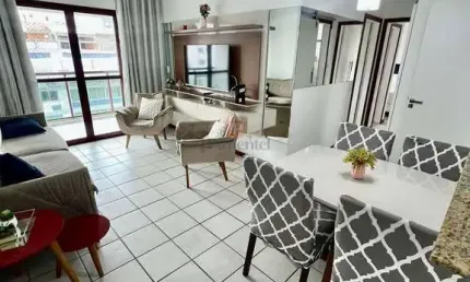 Apartamento a venda no Coração da Praia do Canto, andar alto Vista Livre
