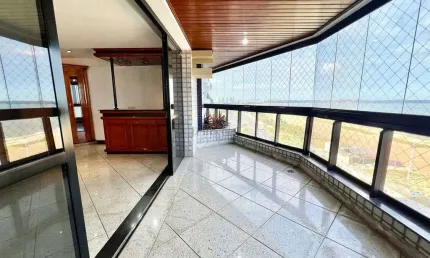 4 Suítes de Frente para o Mar, na Mata da Praia, esse belo apartamento a venda