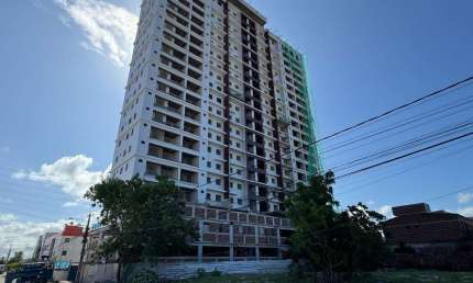 Repasse! Apatº com vista mar - no Bessa – 3 quartos (2 suítes), 77m², 17º andar