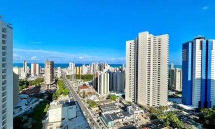 Apartamento com 3 quartos à venda na Avenida Senador Ruy Carneiro, 777, Brisamar, João Pessoa, 90 m2 por R$ 724.000