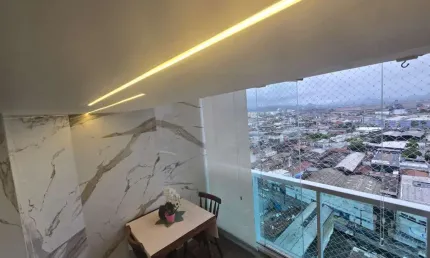 Apartamento 2 Quartos para Venda em Santos, Vila Mathias, 2 dormitórios, 1 banheiro, 1 vaga