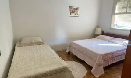 Apartamento 1 Quarto para Locação em Santos, Pompéia, 1 dormitório, 1 banheiro, 1 vaga