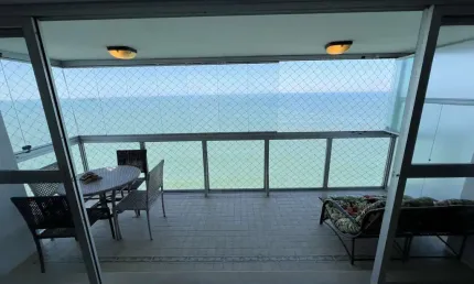 Apartamento 3 quartos para locação em guarujá, enseada, 3 dormitórios, 2 suítes, 4 banheiros, 1 vaga