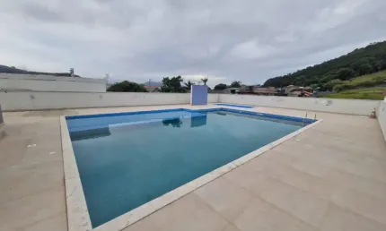 Terreno em condomínio fechado à venda na Rua Homero de Miranda Gomes, 1411, Fundos, Biguaçu