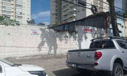 Terreno à venda na Vila Mathias, Santos 