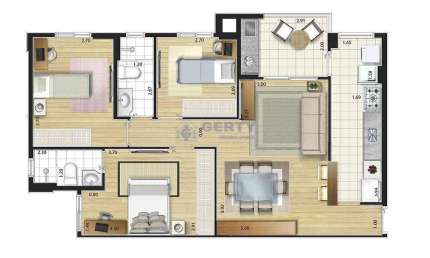 APARTAMENTO RESIDENCIAL PARA VENDA - 85,00 M²!! CENTRO, SÃO CAETANO DO SUL
