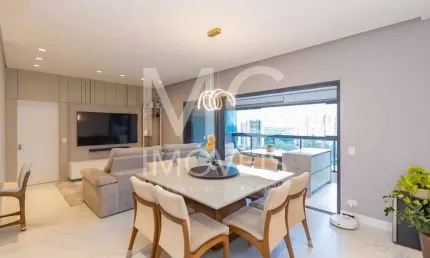 Excelente apartamento com 130 m², 3 quartos sendo 1 suíte à venda no bairro Ecoville.
