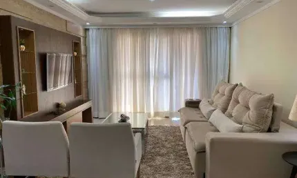Apartamento com 3 dormitórios à venda, 110 m² por R$ 780.000,00 - Chácara Agrindus - Taboão da Serra/SP