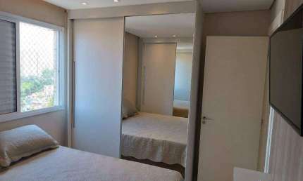 Apartamento com 3 dormitórios à venda, 80 m² por R$ 630.000 - Condominio Cenário  - Taboão da Serra