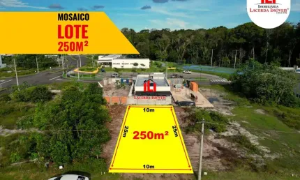 Terreno à venda na Rua Thales Loureiro, 10, Ponta Negra, Manaus