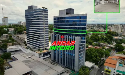 Sala Comercial para Locação em Manaus, Presidente Vargas, 12 vagas