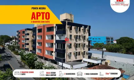 Apartamento para Venda em Manaus, Parque 10 de Novembro, 2 dormitórios, 1 suíte, 2 banheiros, 1 vaga